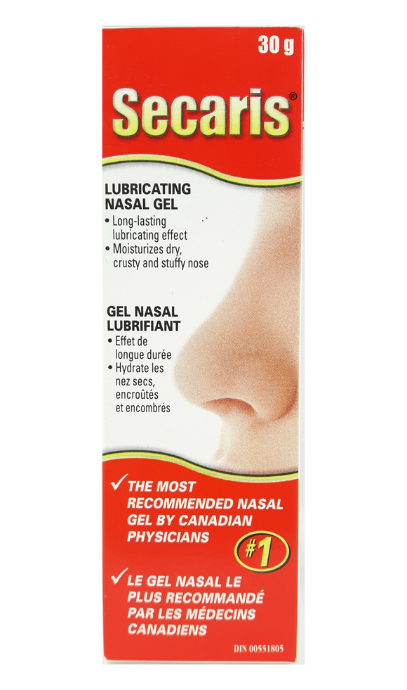 Secaris Nasal Lubricant, 30g Gel - Green Valley Pharmacy Ottawa Canada