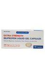 Extra Strength Ibuprofen liquid gel capsules, 400mg, 50 capsules - Green Valley Pharmacy Ottawa Canada