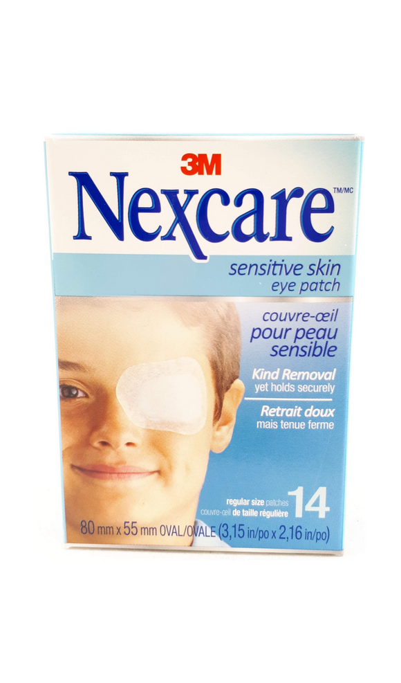 Nexcare Eye Patch Sensitive Regular - Green Valley Pharmacy Ottawa Canada