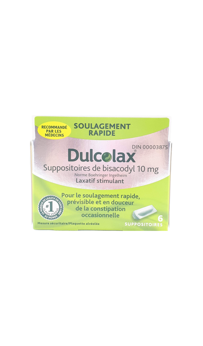 Dulcolax Suppositories, 10 mg – Green Valley Pharmacy