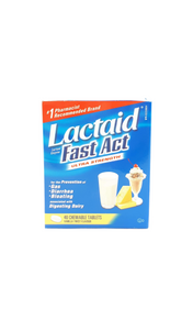 Lactaid Fast Act Chew Tabs, Ultra Strength, 40 tablets - Green Valley Pharmacy Ottawa Canada