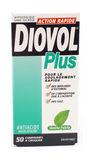 Diovol Plus, Fresh Mint, 50 Tablets - Green Valley Pharmacy Ottawa Canada
