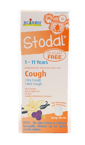 Stodal, Ages 1 to 11, Sugar Free, 125 mL - Green Valley Pharmacy Ottawa Canada