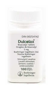 Dulcolax, 5mg, 100 Tablets - Green Valley Pharmacy Ottawa Canada