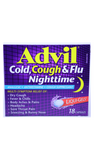Advil Cold Cough & Flu Nighttime, 18 Capsules - Green Valley Pharmacy Ottawa Canada