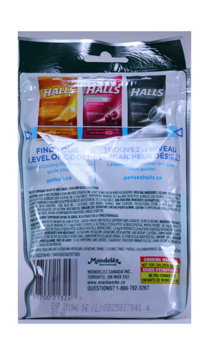 Halls, Triple Action, Mint, 25 Lozenges – Green Valley Pharmacy