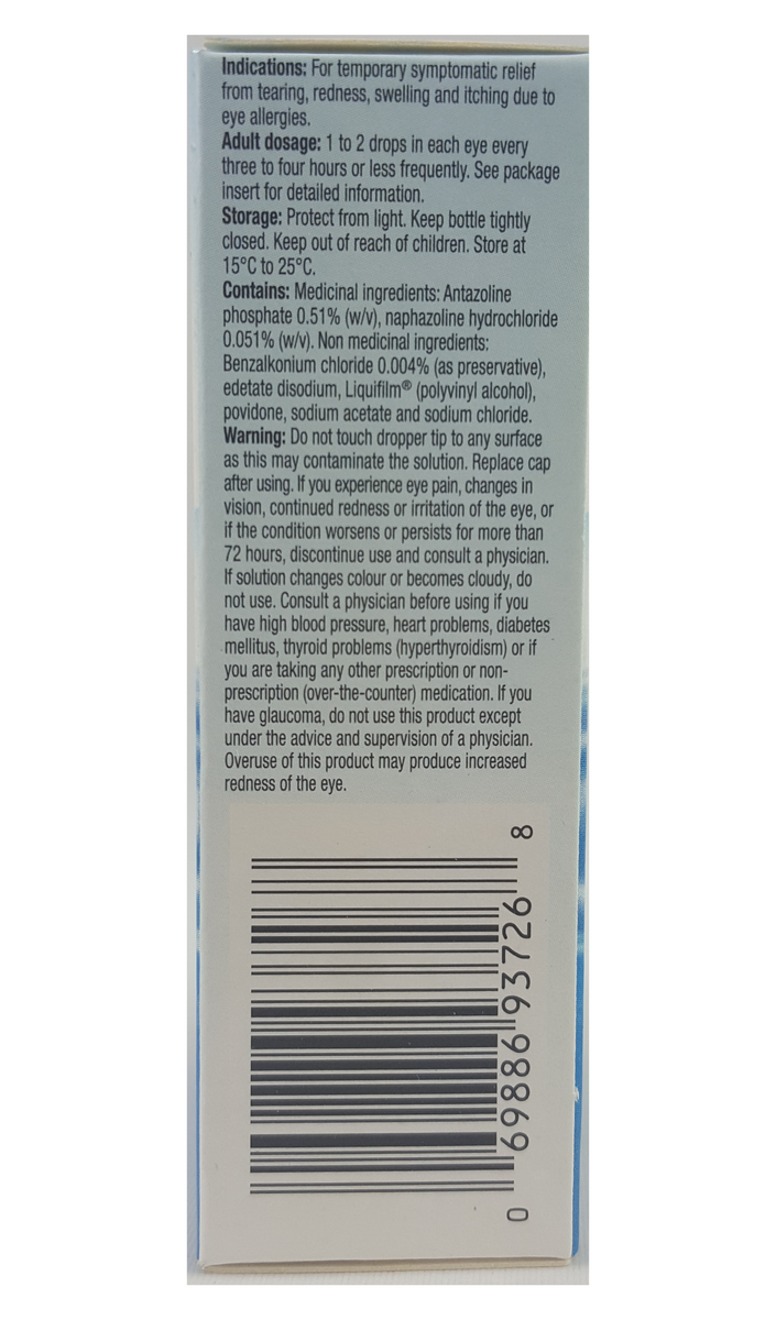 Refresh, Eye Allergy Relief, 15 mL – Green Valley Pharmacy