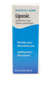 Liposic, Eye Drops, 10 mL - Green Valley Pharmacy Ottawa Canada